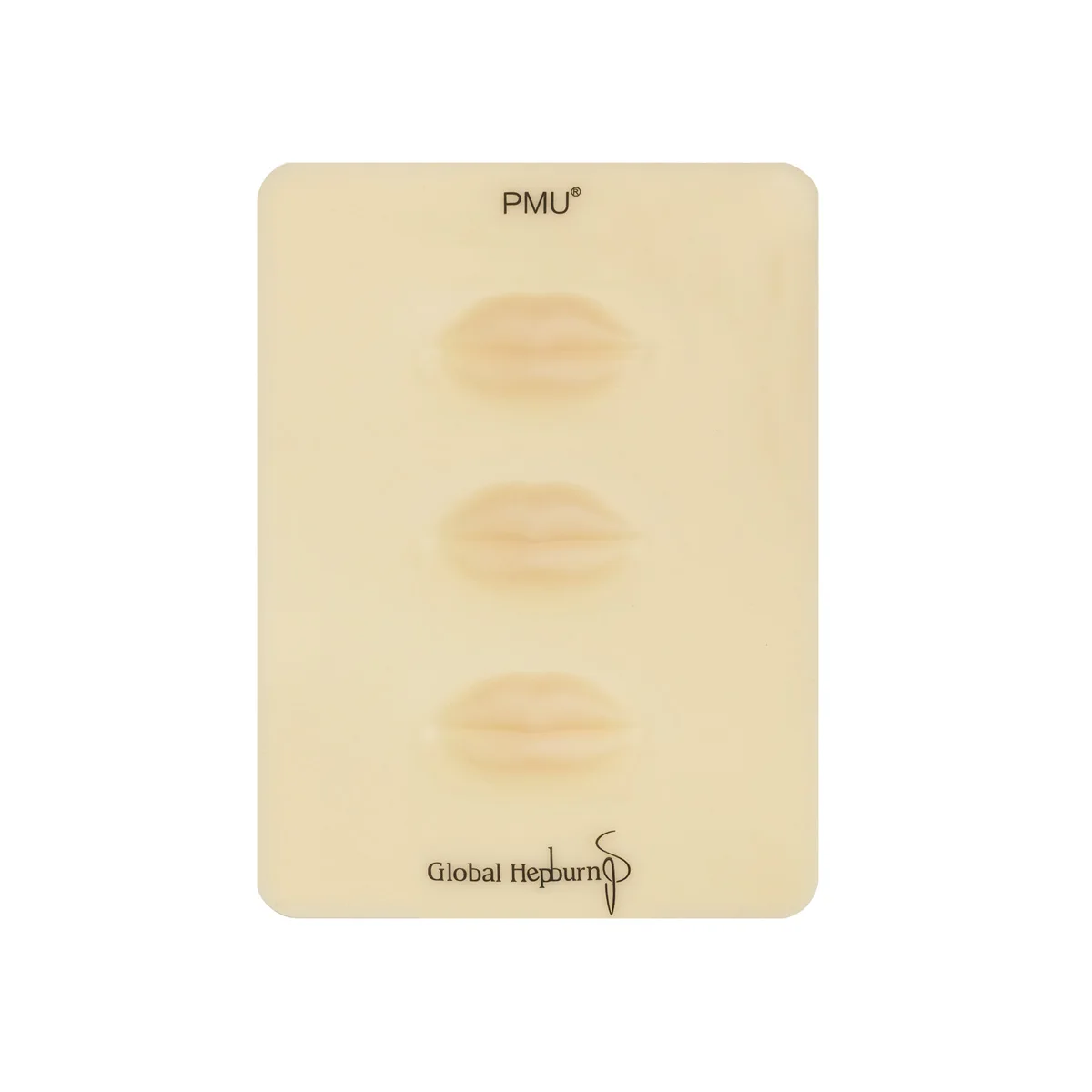 CUSTOM LOGO newest Double Side Thick Permanent Makeup Ombre Brows Silicone Eyebrows tattoo Latex Sheet Practice Skin