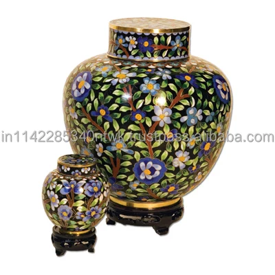 American and Jews Style Fast Selling Handmade Funeral Accessories Supply Brass Cremation Urn and keepsake for Adult human Ashes