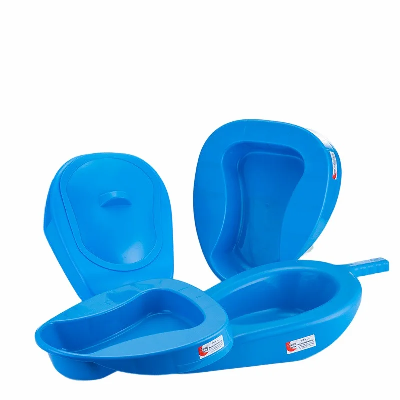 good price hospital plastic bedpan for adult senior female handicap disabled latex free anti spill comfortable easy to clean