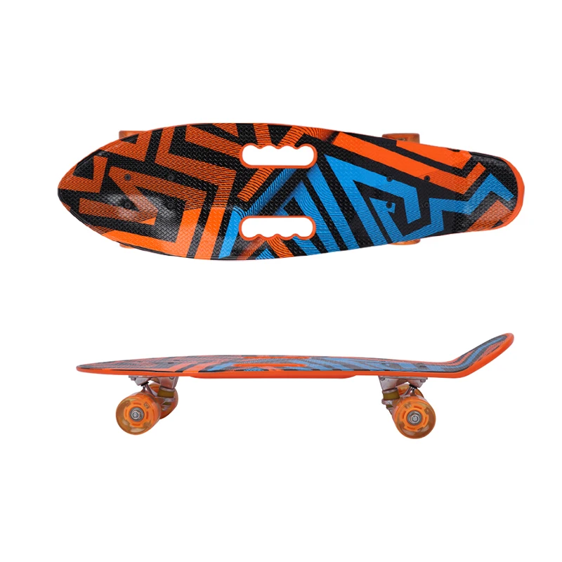 Complete Deck Retro Cruiser Plastic Mini Skateboards for Children