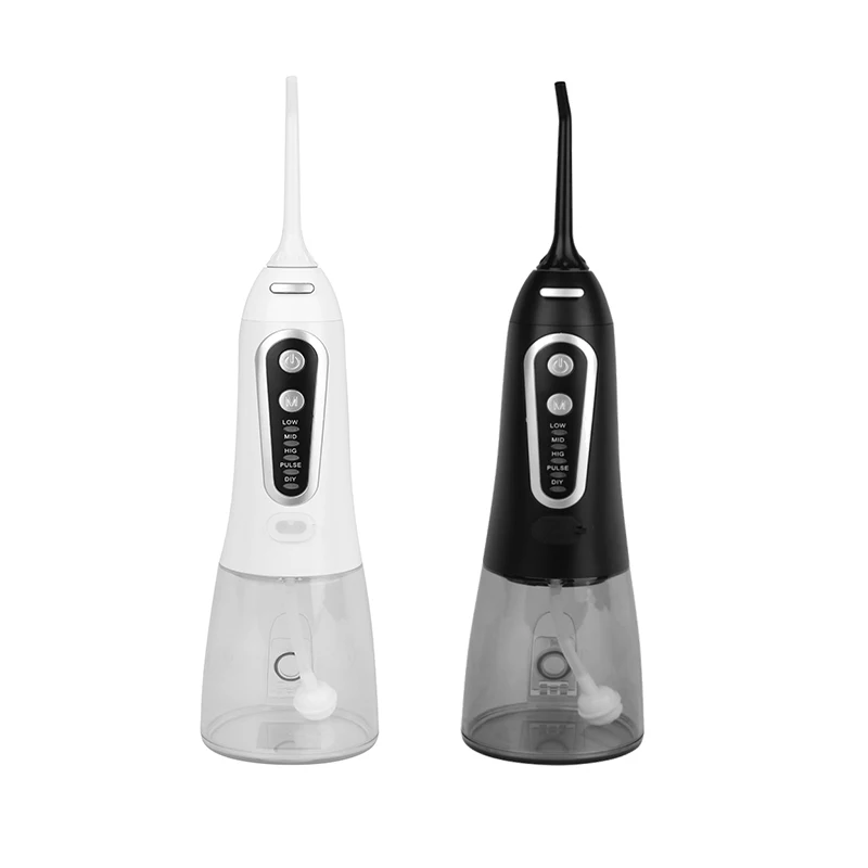 
Portable 300ml electric dental flosser custom label water flosser for teeth cleaning 