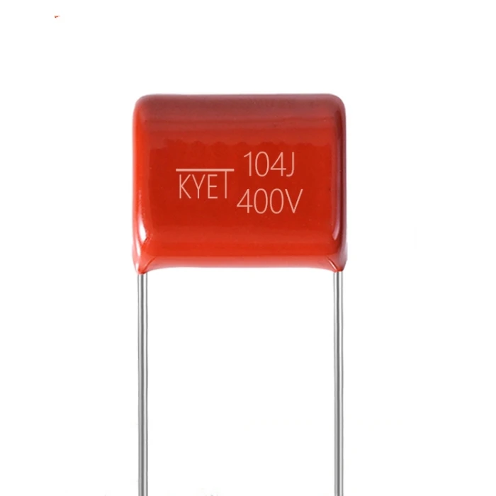High voltage variable cbb21 polypropylene film capacitors CBB22 104J 400V P10 0.01UF 5% capacitors