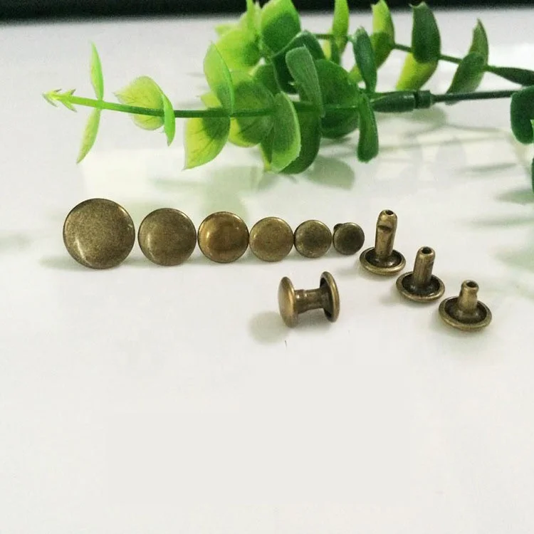 custom double cap metal denim rivet bag rivet for clothes