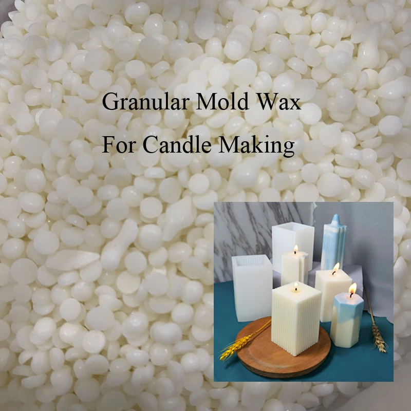 Scented Candle Raw Material Soy Wax 101 for 3D Silicone Molds Bubble Pillar Candle Making Hard Soy Wax Granule Organic Wholesale
