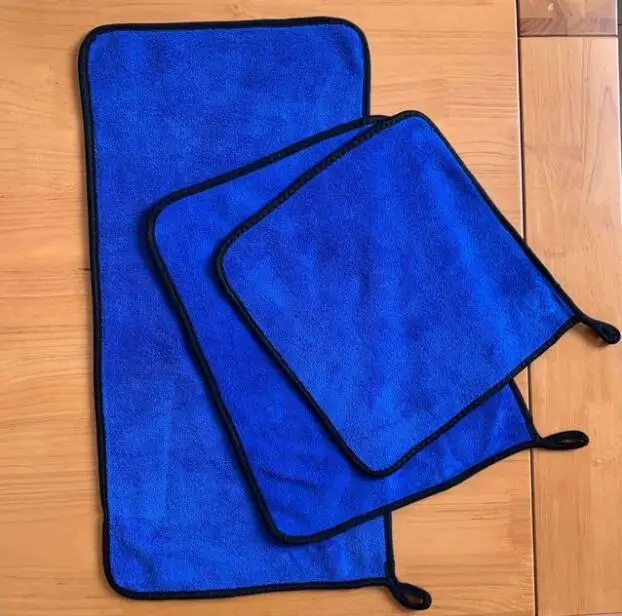 2021 Moco Hot Sale Ultra soft Thick and Quick Drying Car Microfiber Cleaning Cloth Towel Polishing Waxing Auto Detailing Cloth