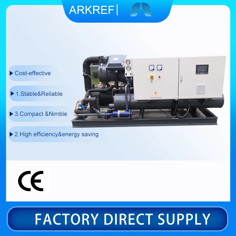 Конденсаторный блок с водяным охлаждением для морского охлаждения
