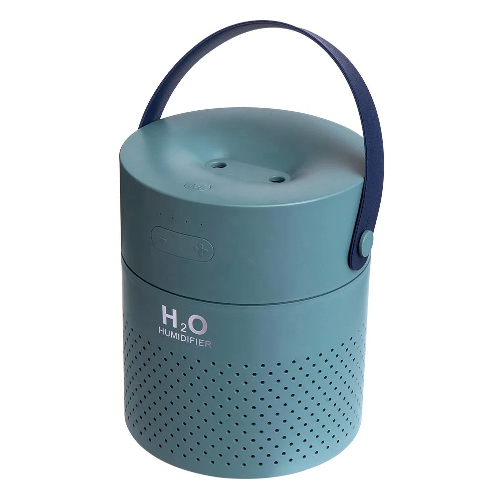 
1.1L Large Capacity Cool Mist Ultrasonic Double Mist Home China Air Usb Mini Humidifier With Colorful Lamp 4000mah Battery 