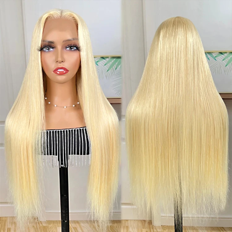 Can be dyed 5A+ Grade Malaysian virgin human hair  wig,120% density color full lace wig,wholesale human hair full lace wig