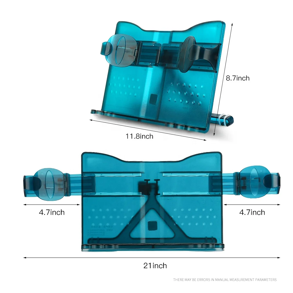 Подставка для книг из экологичного АБС-пластика, регулируемая по высоте