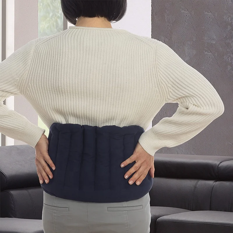 natural & reusable pain relief microwave clay beads heat pad warming wheat bags for back