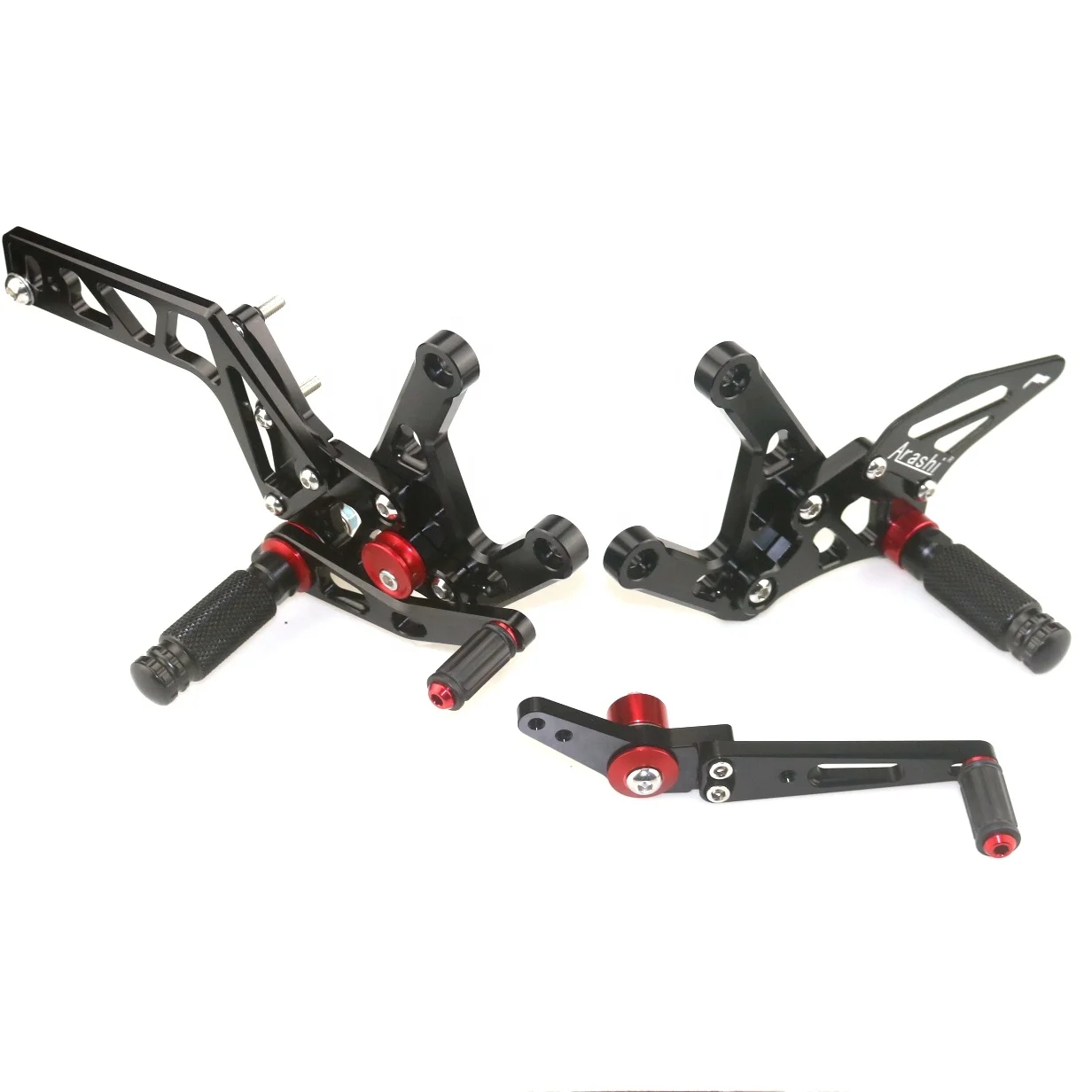 Motorcycle Accessories For YAMAHA R1 R1N 2015-2023 CNC Aluminum alloy Motorcycle Adjustable Rear Foot Rest