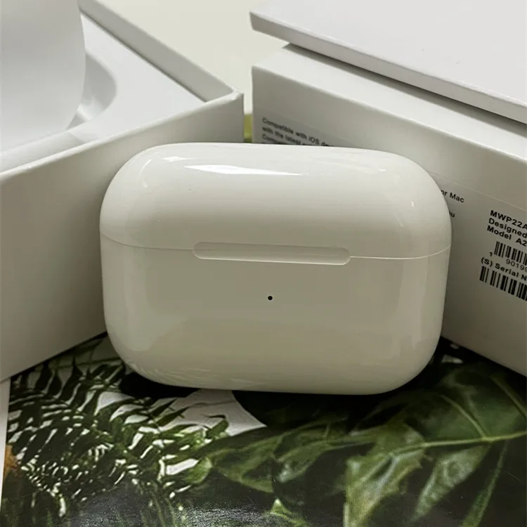 Airpodes наушники-вкладыши TWS с переименовать Appled airpodes Pro оригинальный 1:1 логотип 3 беспроводные наушники свободные руки Air воздуха