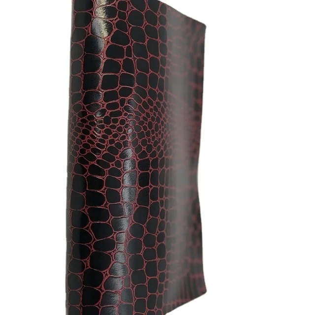 Custom Personalized Leather Paper with Crocodile Pattern