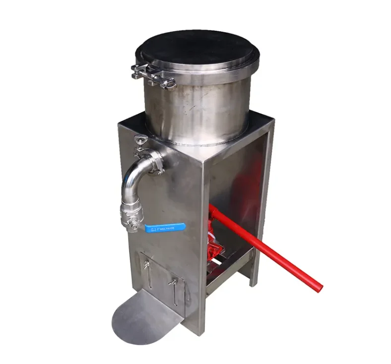 Manual hydraulic type honey and beeswax separator machine honey and wax extractor