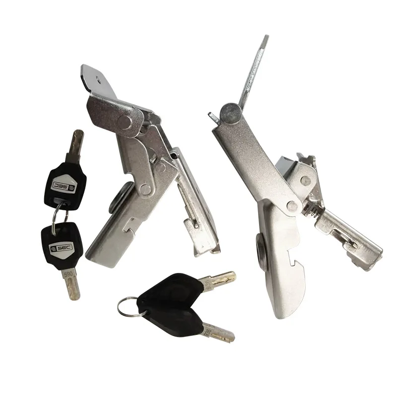 Factory Stainless steel toolbox padlock safety hasp toggle latch lock dust lock for motorcycle side box tail Case