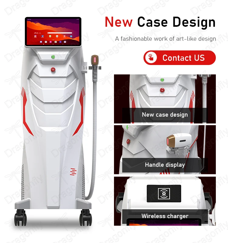 USA Hair Removal Laser bar 50 Million Shots Diode laser 4 Wave 755 808 940 1064nm for Any Skin Salon Beauty Equipment