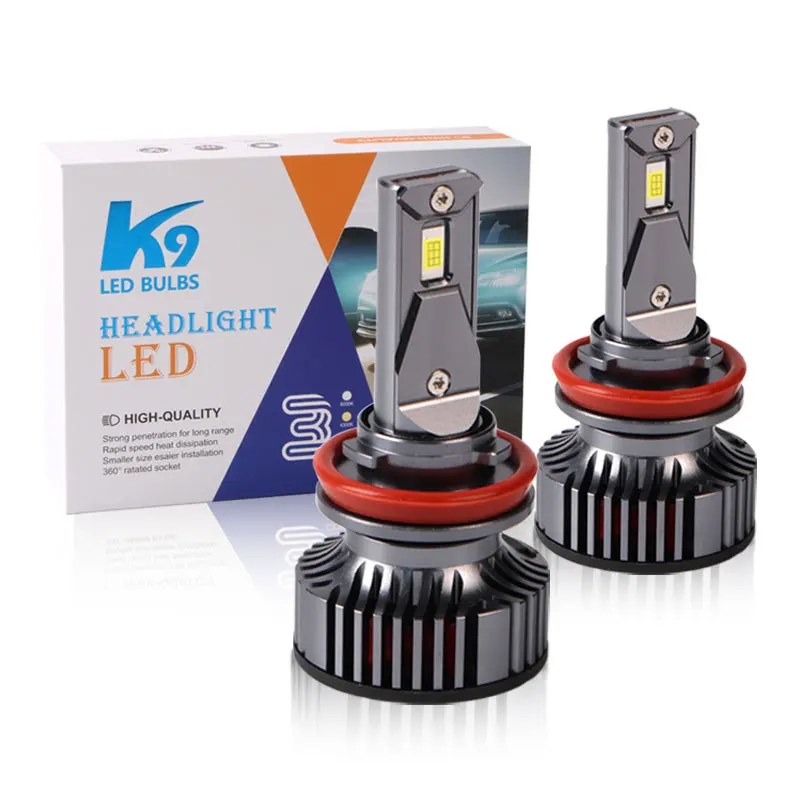 Мощная светодиодная фара 55 Вт, супер яркая Автомобильная фара H7 9005 HB3 H11, светодиодная фара, автомобильная система освещения, автомобильная светодиодная фара