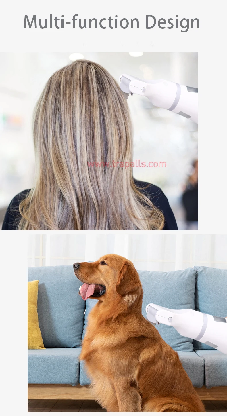 Electronic Dog Cat Hair Cleaner Brush Lice Remover Pet Flea Comb