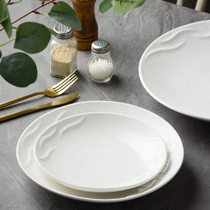 Creative home high-end deep plate minimalist pasta restaurant ins style hotel ceramic tableware