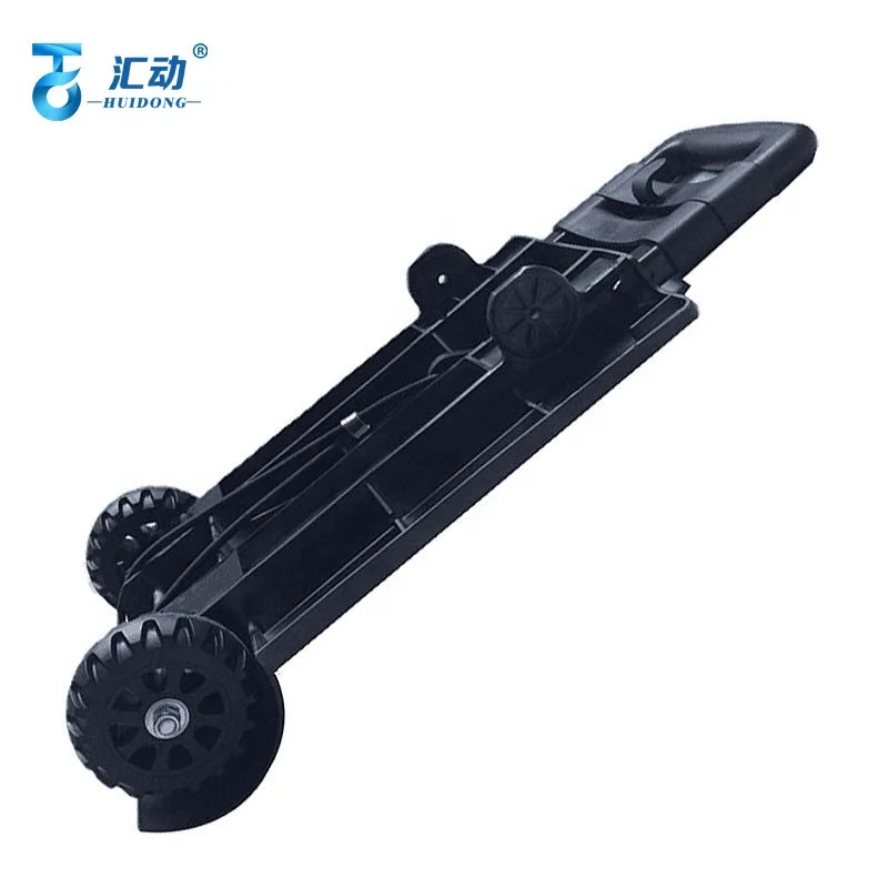 Multifunction Lightweight Portable Foldable Aluminium Alloy Luggage Trolley Cart Mini With 2 Wheels folding shopping trolley