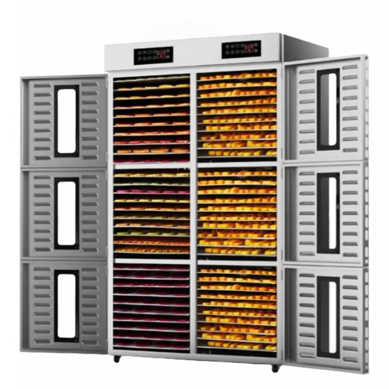 fruit cooling drying machine Built-in LED light Even drying Good thermal insulation performance freezing fruit drying machine