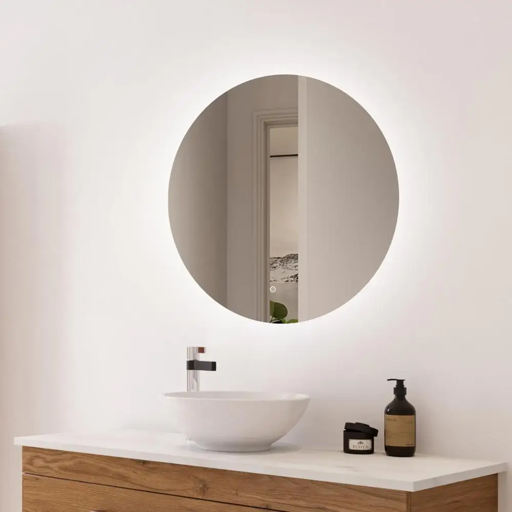 
LAMXON hot selling high quality badkamer spiegel hotel lighted back light mirrors round 
