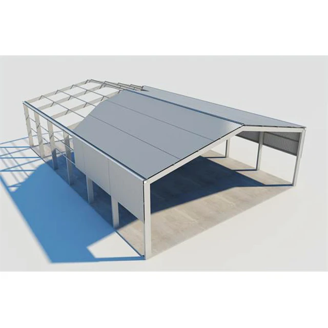 FM Chicken House Prefabricated Building Structural Steel Fabrication Portable Buildings Q345 Low Carbon Steel Welded Steel Light
