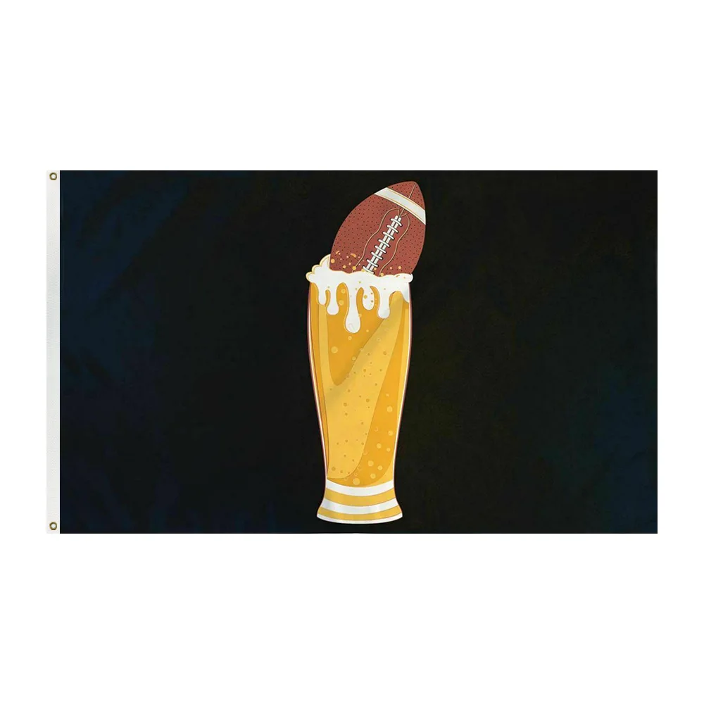 Any size indoor outdoor digital printing logo flag banner and design 100% polyester 2x3 3x5 custom flags