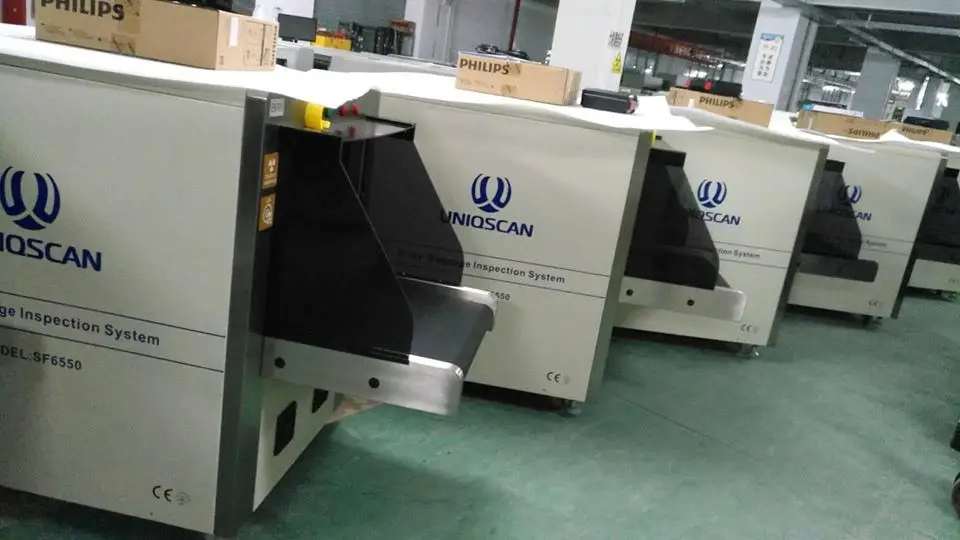 High quality small size 500*300 mm dual energy security X ray Baggage Scanner