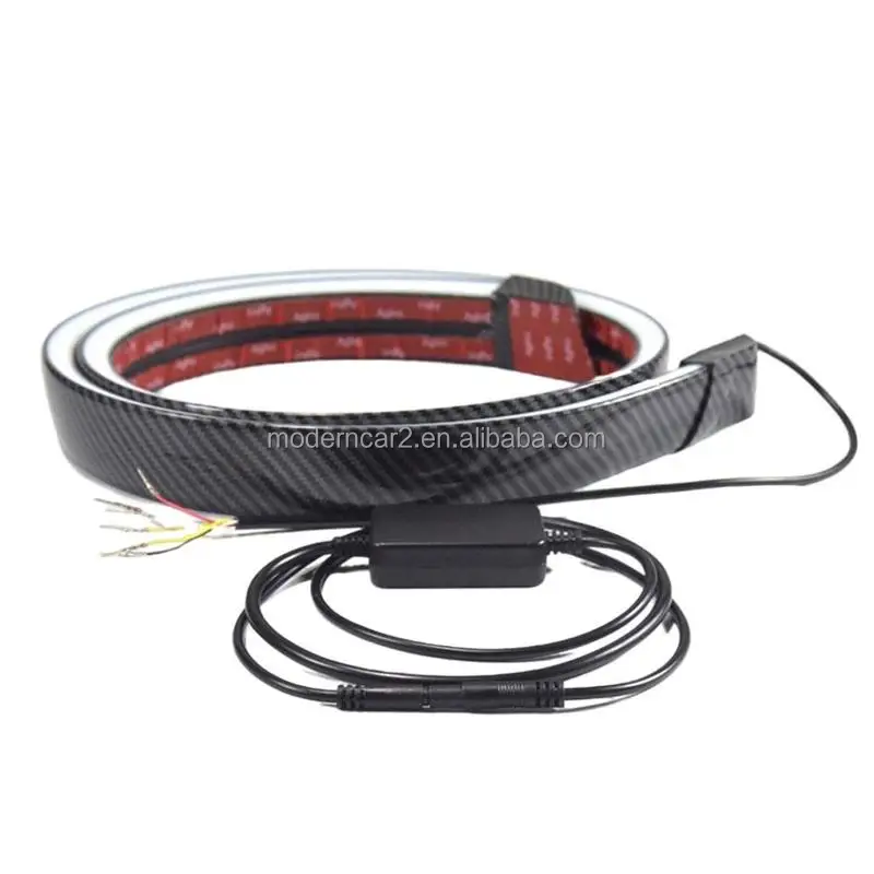 Led Spoiler for Car Trunk Lip Spoiler Universal Rear Tail Wing for Bmw Audi Peugeot Tesla POLO Mazda Passat Car Exterior Parts