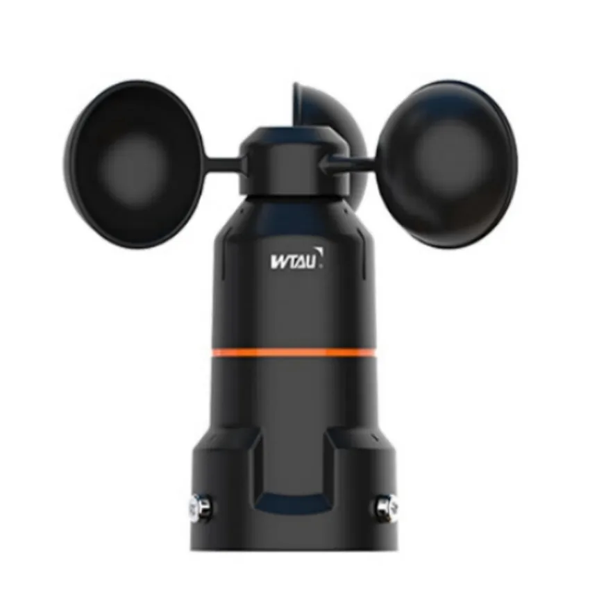 Construction Machinery Anemometer with Data Logger Measures Wind Speed and Direction