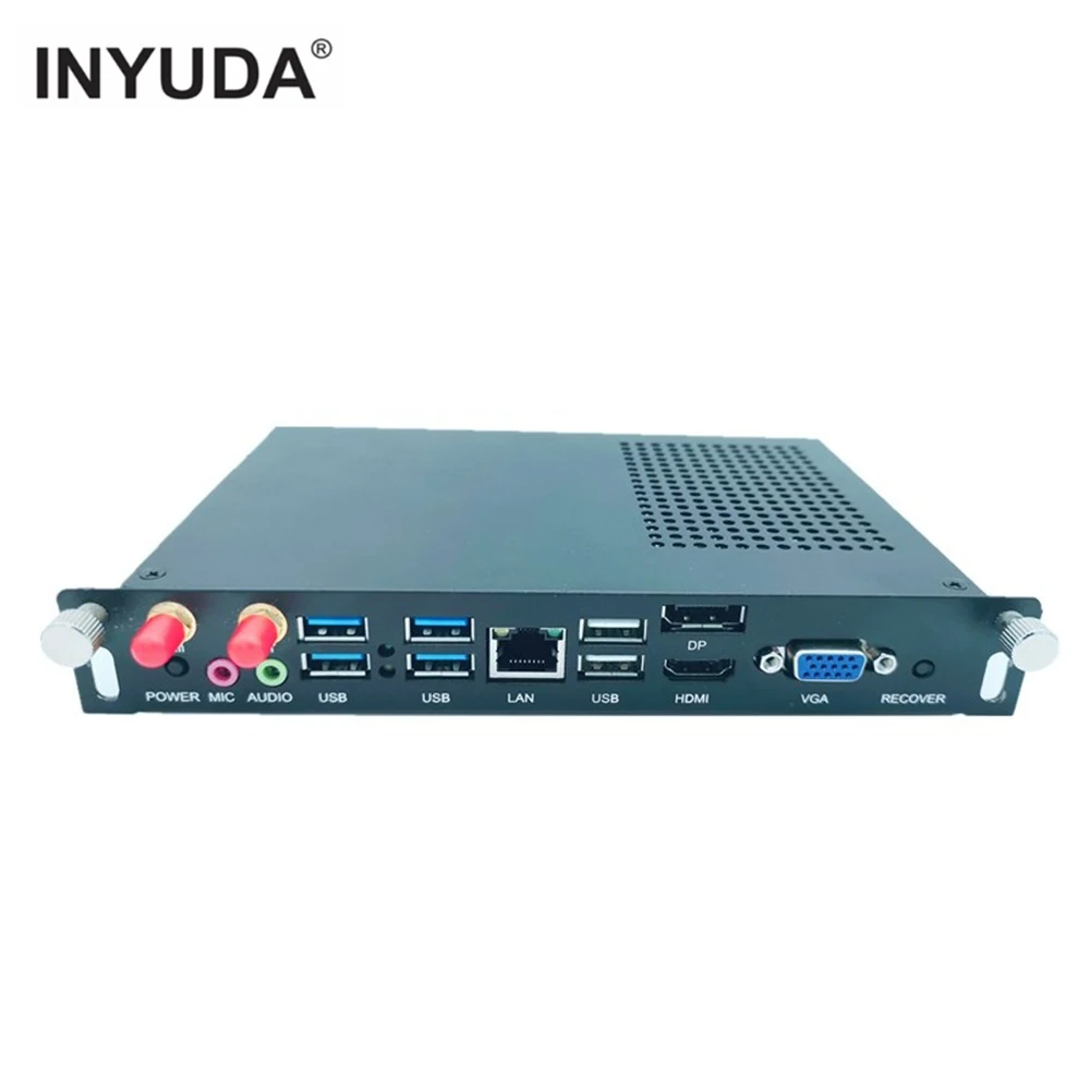 Wholesale Portable Industrial Dual Cores Without Fan Mini Pc I3 4GB 128GB SSD Desktop Embedded Mini Desktop Computer