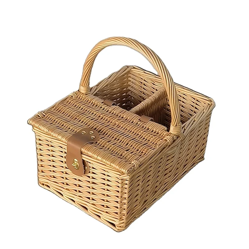 Hand weave willow Egg Gathering Basket wicker chicken egg basket packing basket