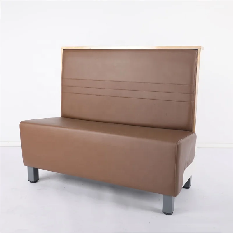 
Modern restaurant sofa booth seating 
