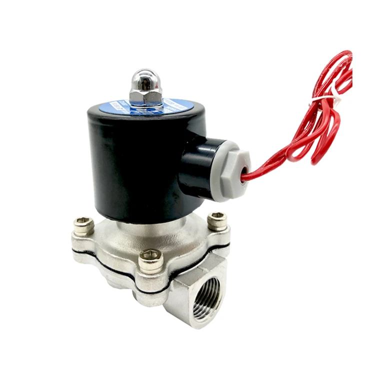 high quality 2 way Plastic water normal closed  Stainless  Solenoid Water Valve 2S160-15
