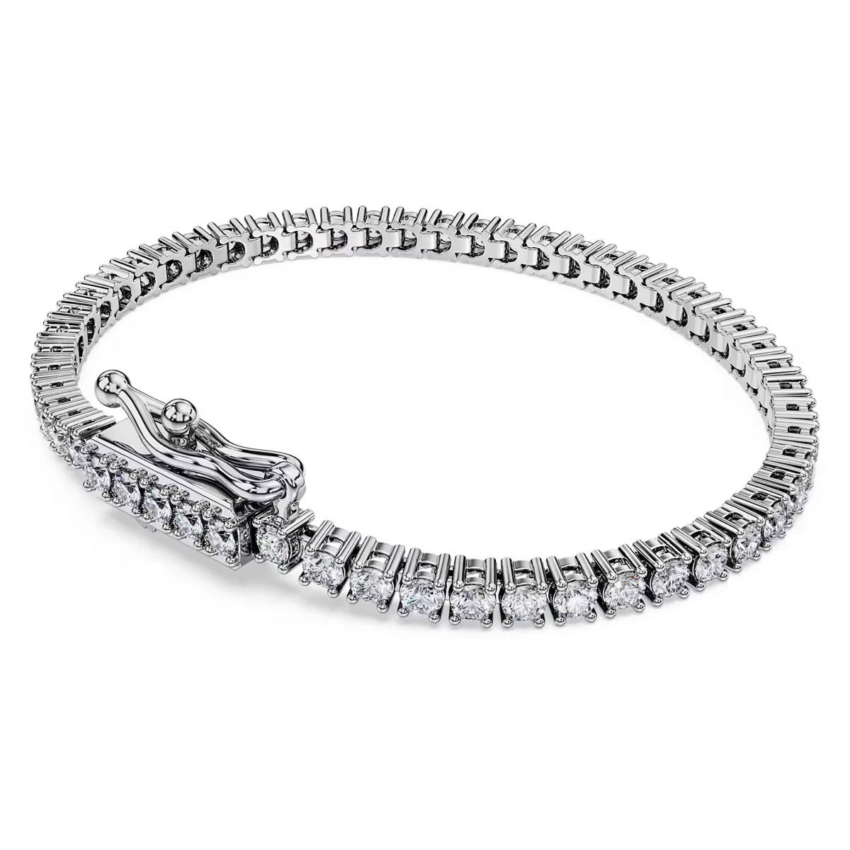 Eternity Tennis Diamond Bracelet Lab Grown Diamond Tennis Bracelet With Luxury Design Bracelet 18K White Gold For Women