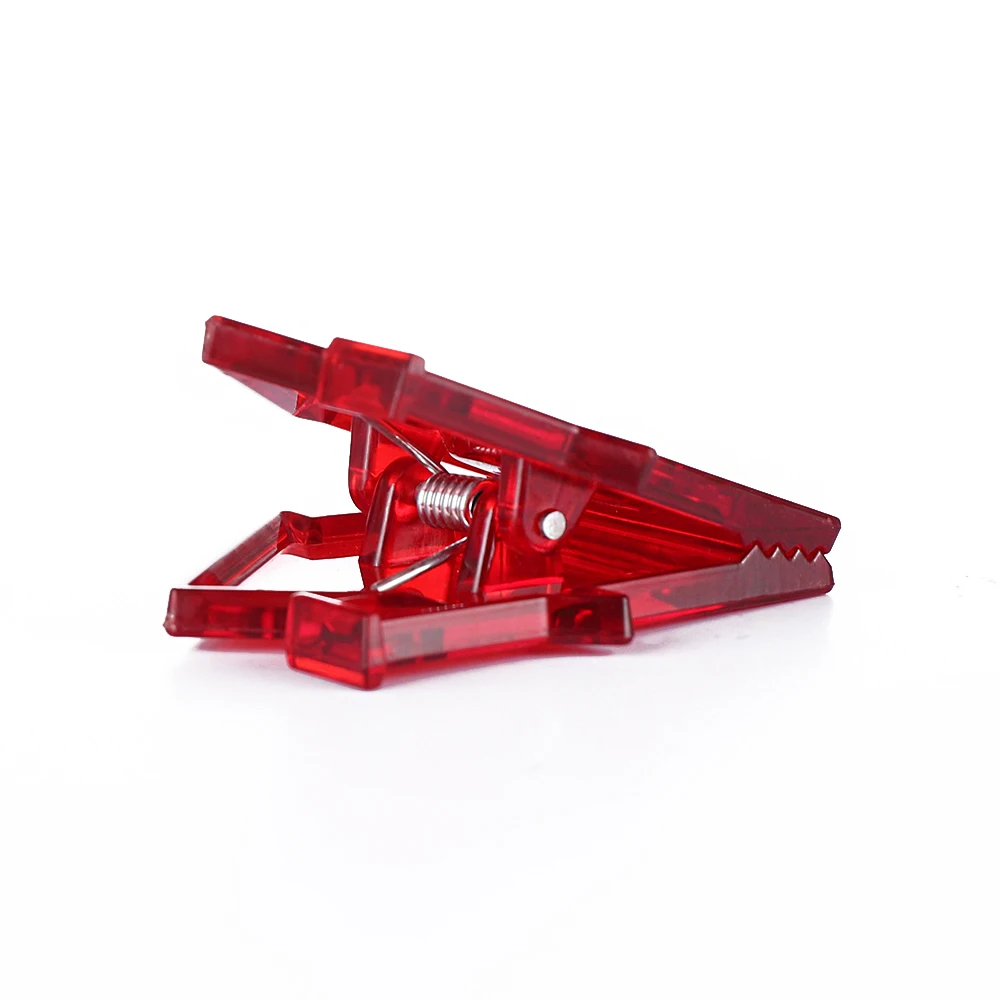 Promotional Plastic Magnetic Memo Clips Colorful Fridge Magnetic Clip