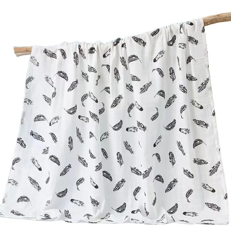 
Wholesale organic cotton 2021 baby blanket swaddle muslin swaddle blankets toy 
