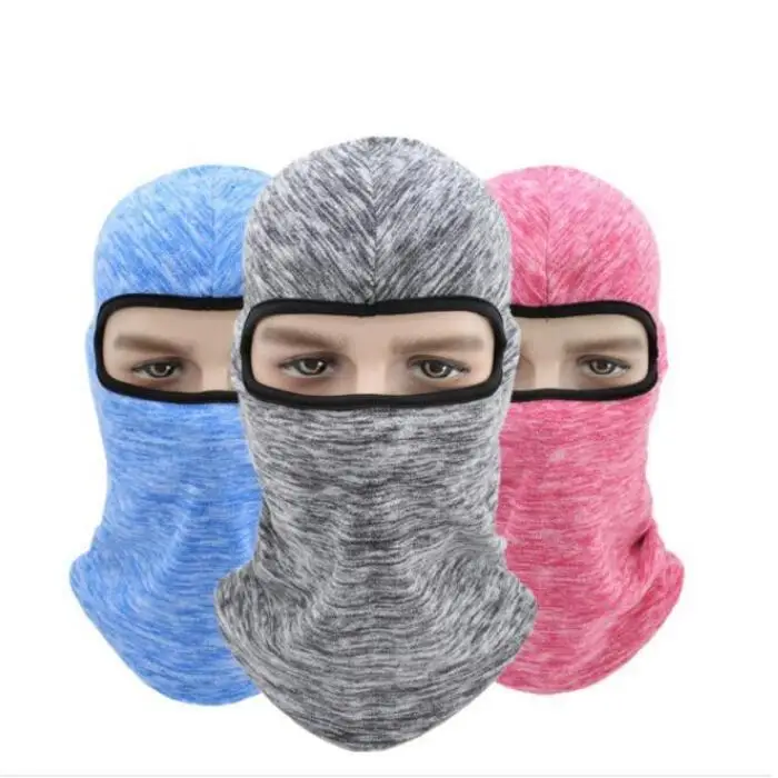 Зимняя уличная теплая Балаклава, шапки, флис, CS, лыжная, велосипедная, трикотажная, защитная маска на все лицо