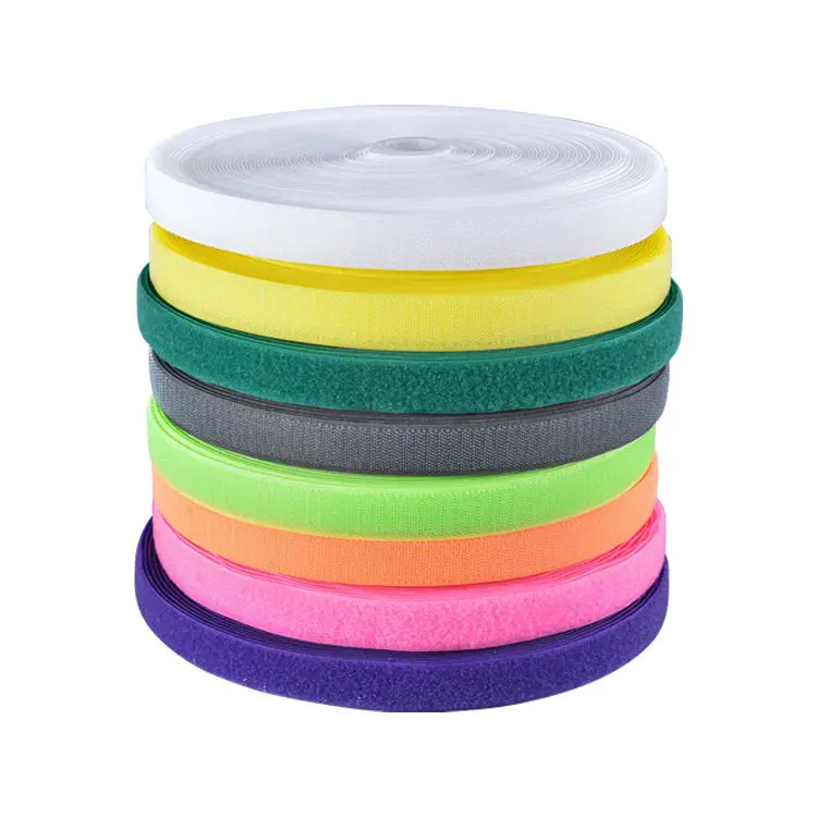 Custom Factory Patch Plant Self Adhesive Sheet Elastic Adhesive Patch Fastener Tape Hook Loop Fasteners