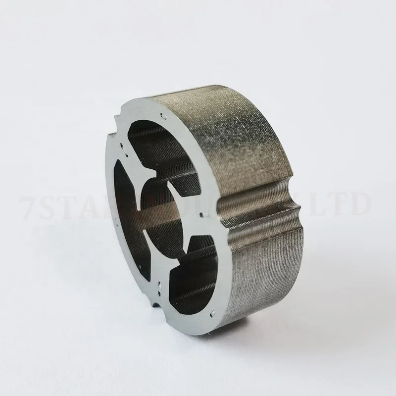 3 pin silicon steel laminated dust catcher motor stator core