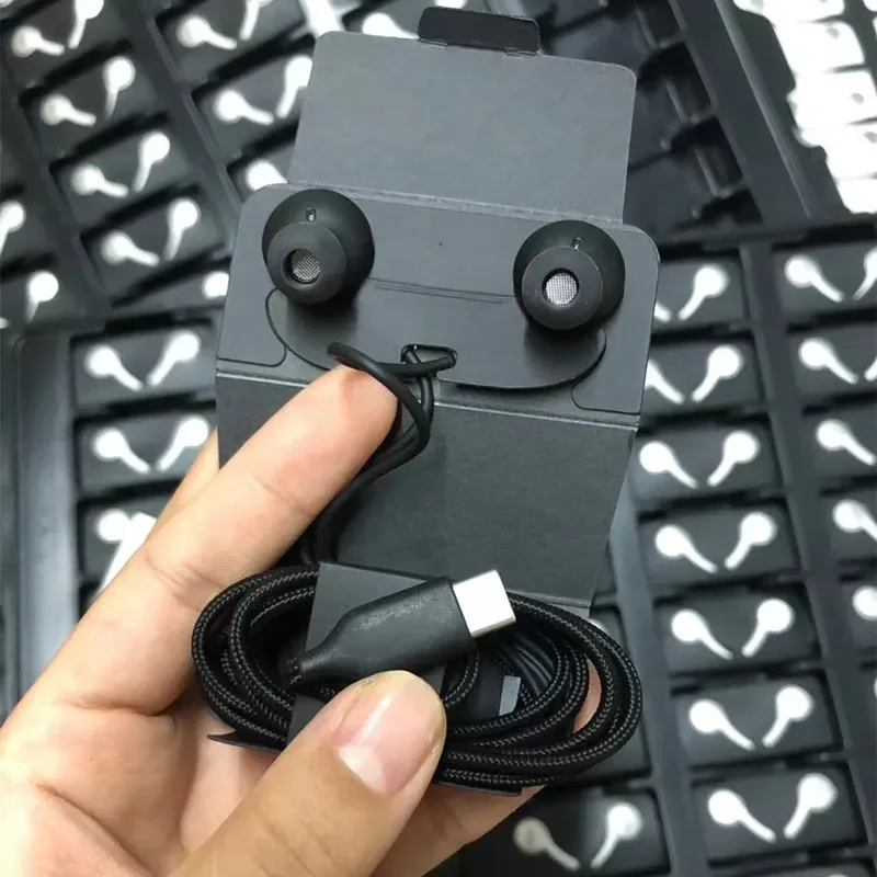 Original Quality For Samsung Earbuds Type C Wired Earphones For AKG Samsung Note10 S8 In-Ear Earbuds Headphone Applicable type c