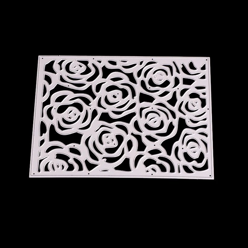 AAGU New Metal Carbon Steel Craft Dies for Scrapbooking Metal Gift Craft Invitation Card Rose Flower Cutting Dies Cutter