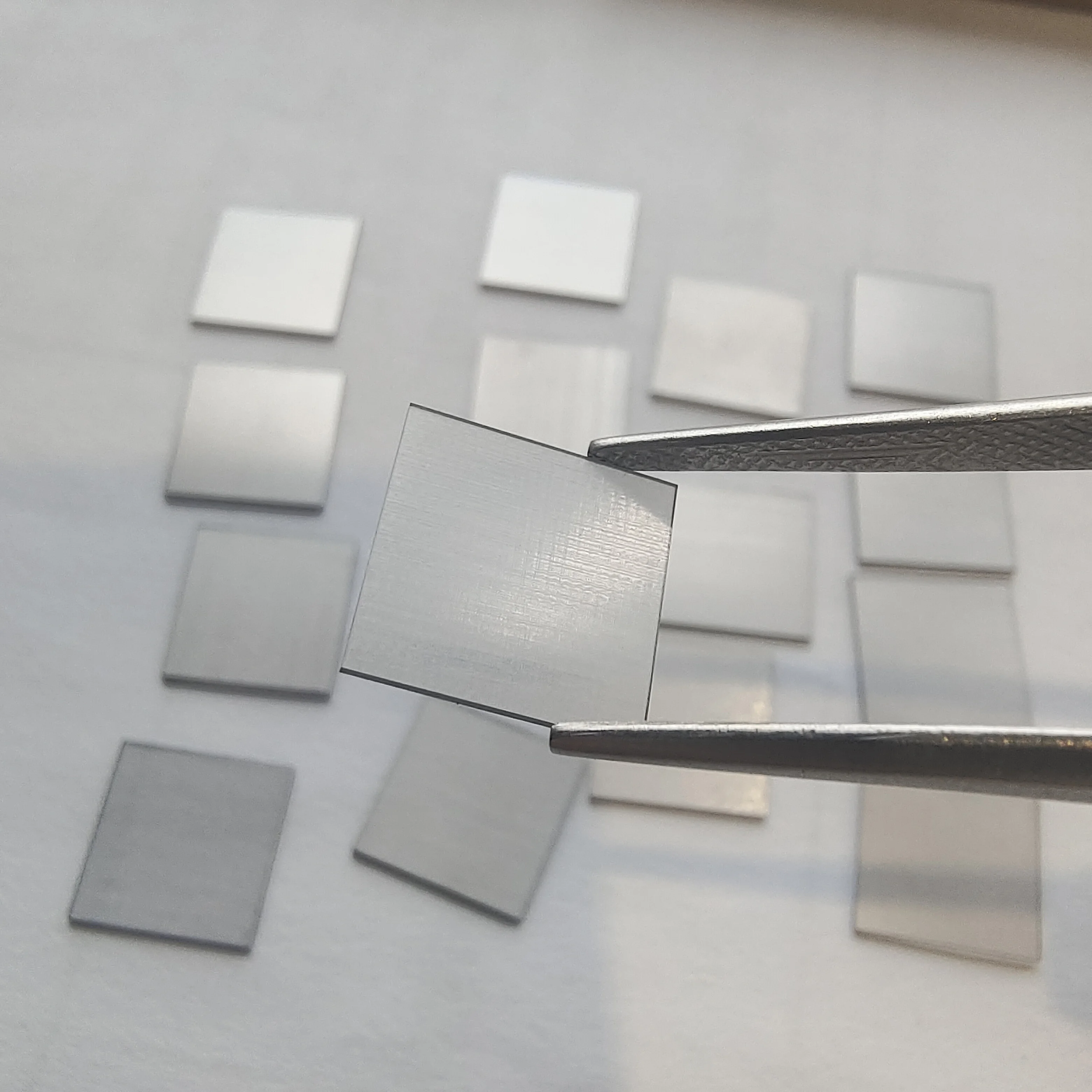 13mm square synthetic lab grown electron jewelry single crystal SCD CVD diamond seed