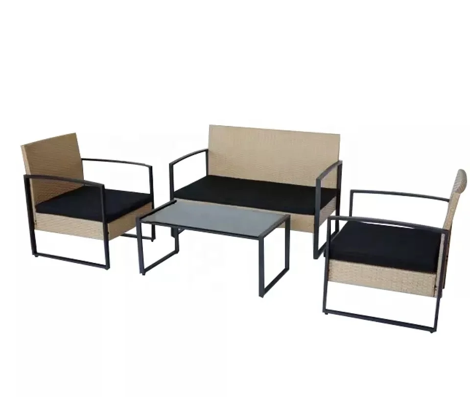 Garden sets chair garden seat rattan patio set balcony chair set wicker rattan sofa