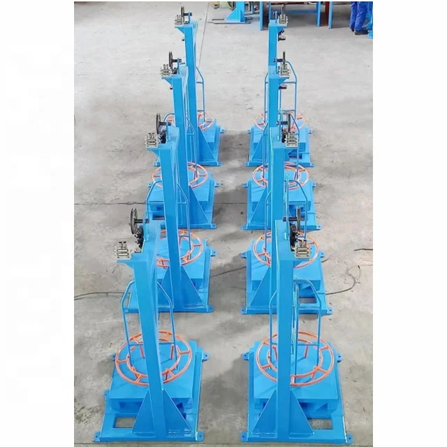 Coil type steel wire pay-off for steel wire armoring production line