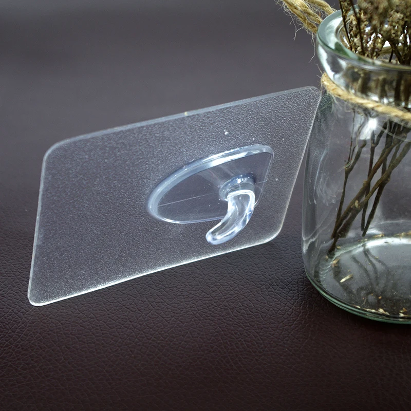 Пластиковый ПЭТ многоразовая силиконовая наклейка прочная стена экологически чистый крюк