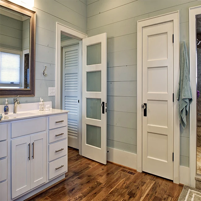 Solid Wood Door for house interior room Fast Delivery factory cheaper price good quality anti-scratch latest design wooden doors