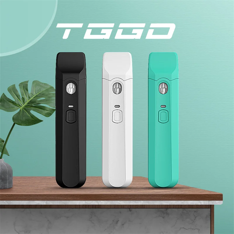 Factory Wholesale Rechargeable 1.0ML CBD Cartridges Top Filing Ceramic Coil Disposable Preheat CBD Vape Pen Pod Device