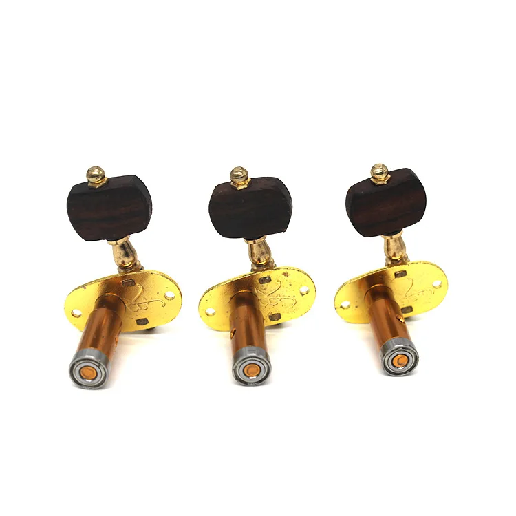 Rosewood Bearing Guitar Tuning Pegs Guitar Accessories Gold Classical Guitar Tuning Peg